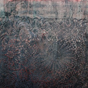 mixed media on panel
14 x 14