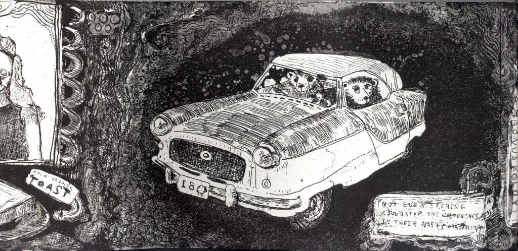 Etchy Foldy Book of Death
Edition of 20